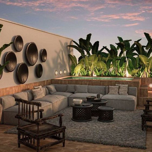 Terrace design ideas Makan Wala